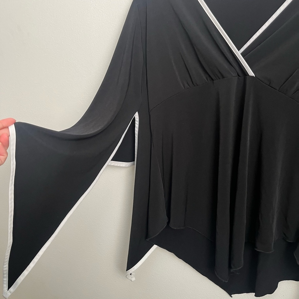 Street Magic Y2K Bell Sleeves Blouse Shirt - Picture 9 of 12